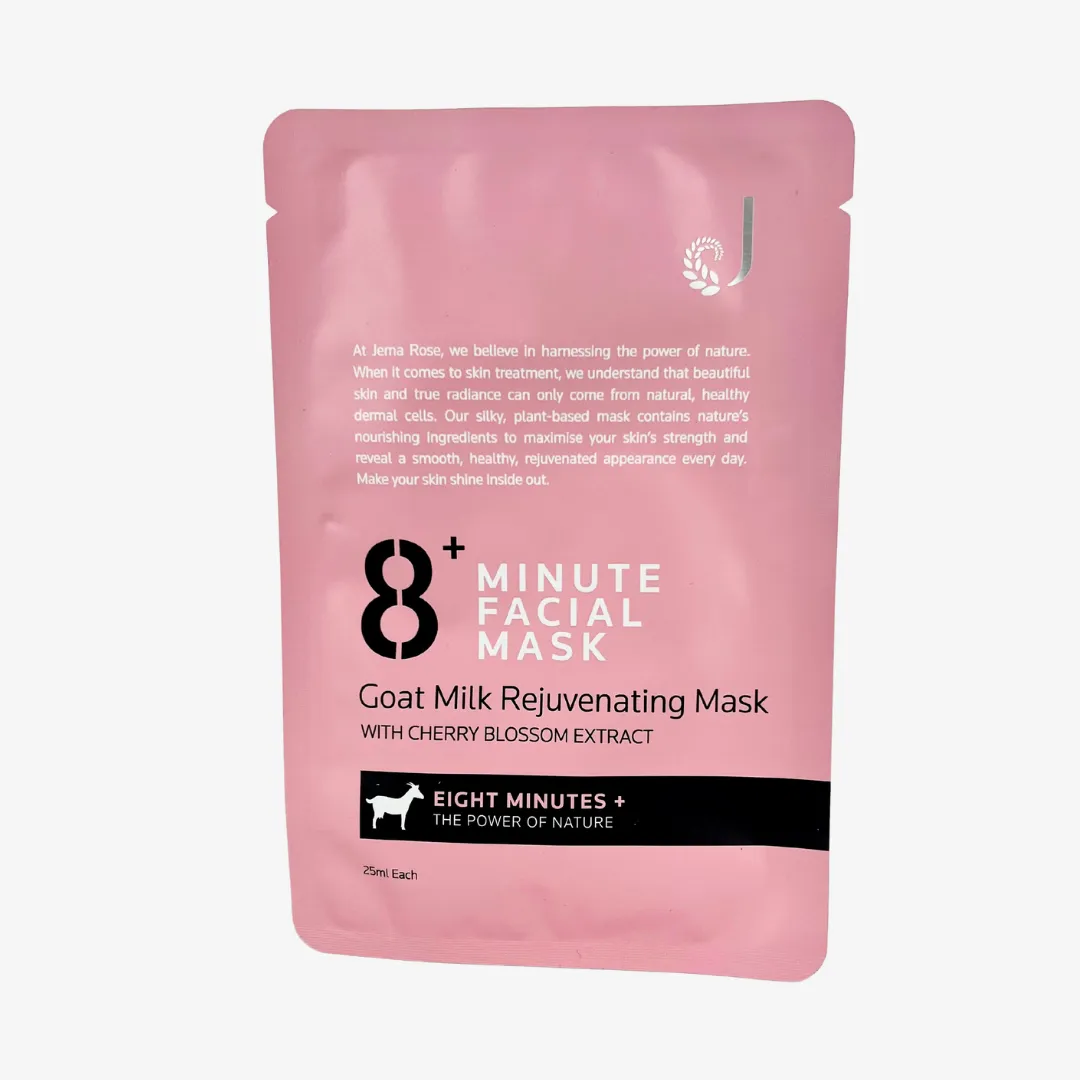 8  Minute Goat Milk Rejuvenating Sheet Mask