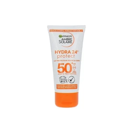 Ambre Solaire Hydra 24-hour protective lotion Spf50 50 ml, Garnier