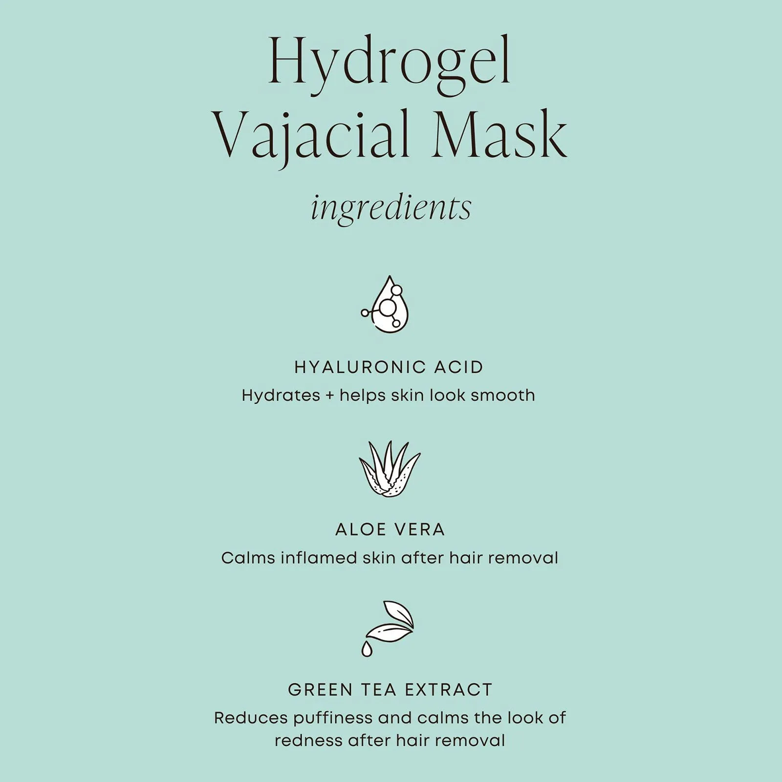 BushBalm: Full Hydrogel Vajacial Set