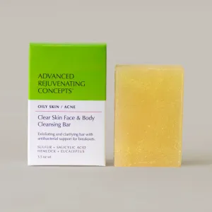 Clear Skin Face & Body Cleansing Bar