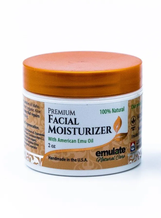 emulate Natural Care Emu Oil Facial Moisturizer 2 oz Cream