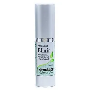 emulate Natural Care Moringa Anti-aging Elixir with Swiss Apple Stem Cells .5 oz Liquid