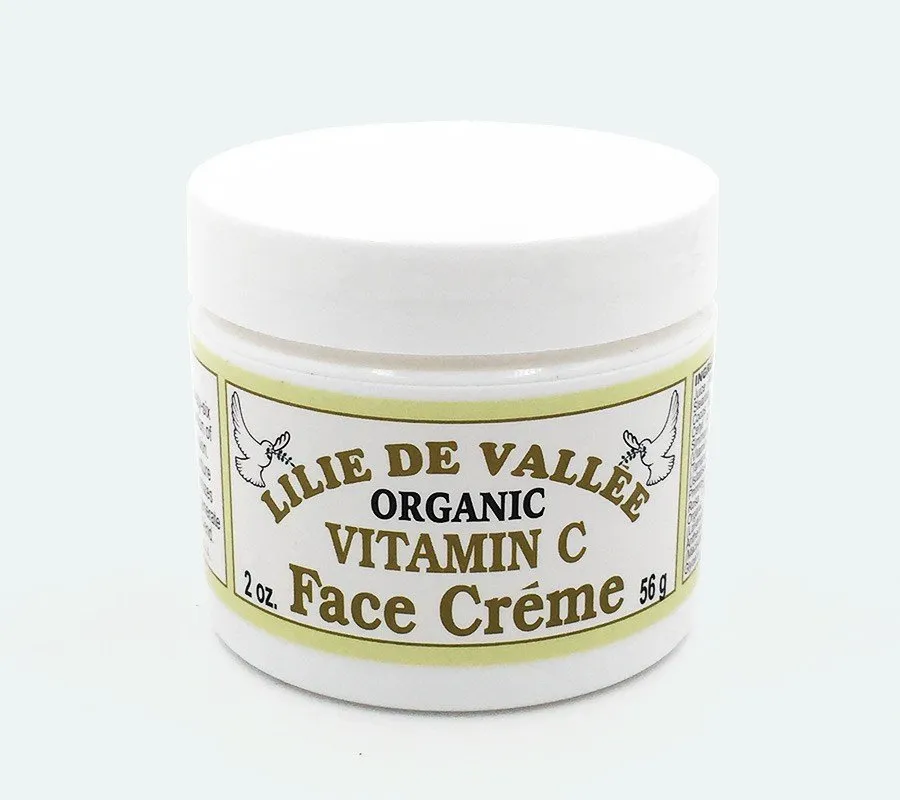 Lilie De Vallee Organic Vitamin C Face Creme 2 oz Cream