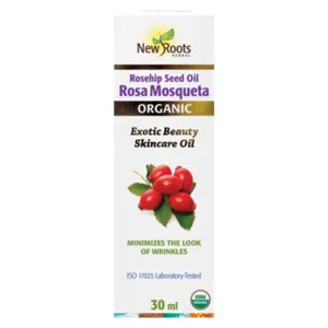 Rosehip Seed Oil Rosa Mosqueta, Certified Organic