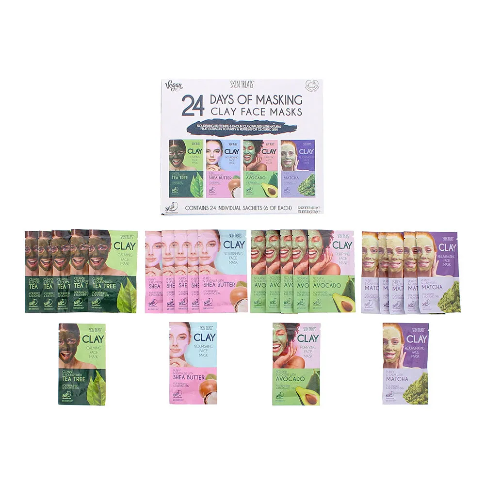 Skin Treats 24 Sachet Face Mask Gift Set