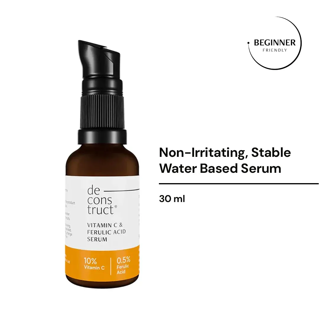 Vitamin C Serum For Face  - 10% Vitamin C   0.5 % Ferulic Acid